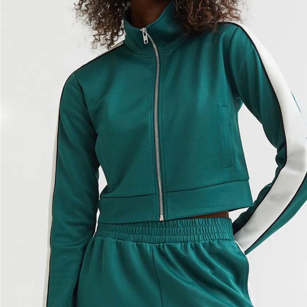 H&M Women's Green Track Suit Set